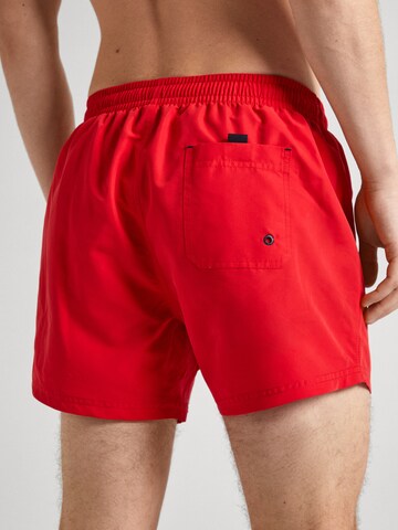 Maillot de bain 'RUBBER' Pepe Jeans en rouge