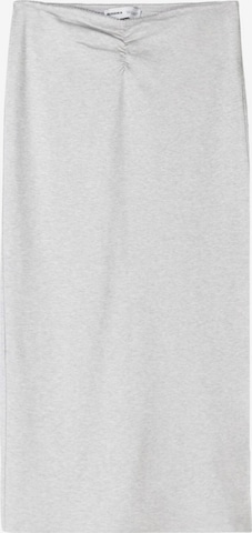 Bershka Spódnica w kolorze szary: przód