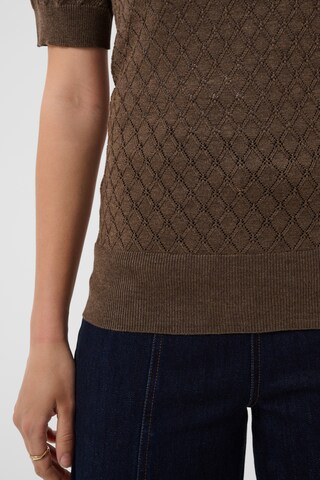 SAINT TROPEZ Pullover in Braun