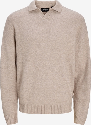Pull-over aprel en beige : devant