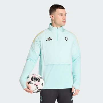 ADIDAS PERFORMANCE Sports sweatshirt 'Juventus Turin Tiro 25' in Blue: front