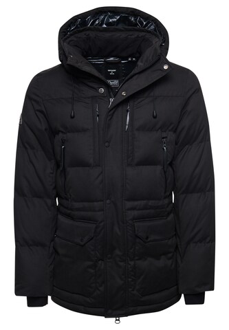 Superdry Winter Parka ' Expedition ' in Black: front