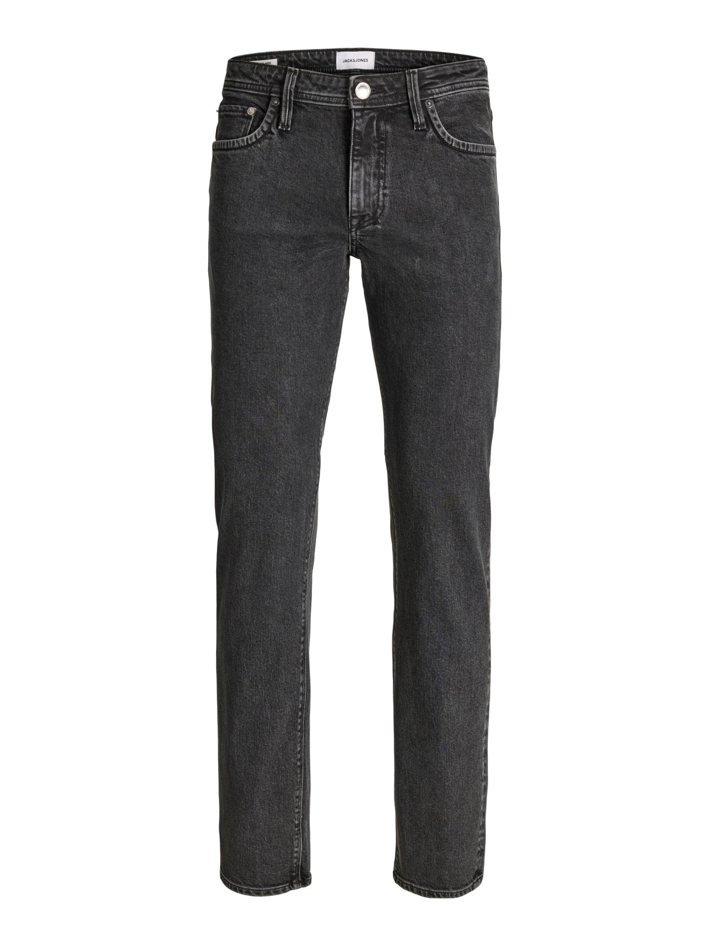 JACK & JONES - regular Vaquero 'CLARK FELIX' en negro: frente