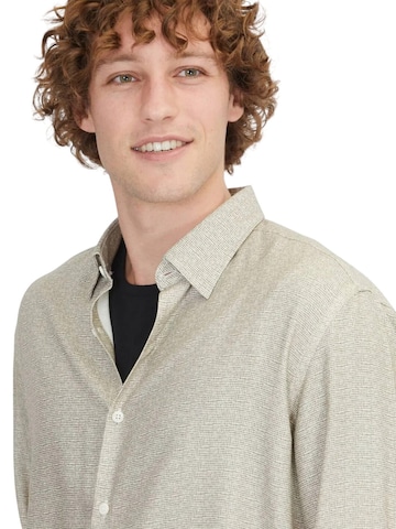 KİP Regular fit Button Up Shirt in Beige