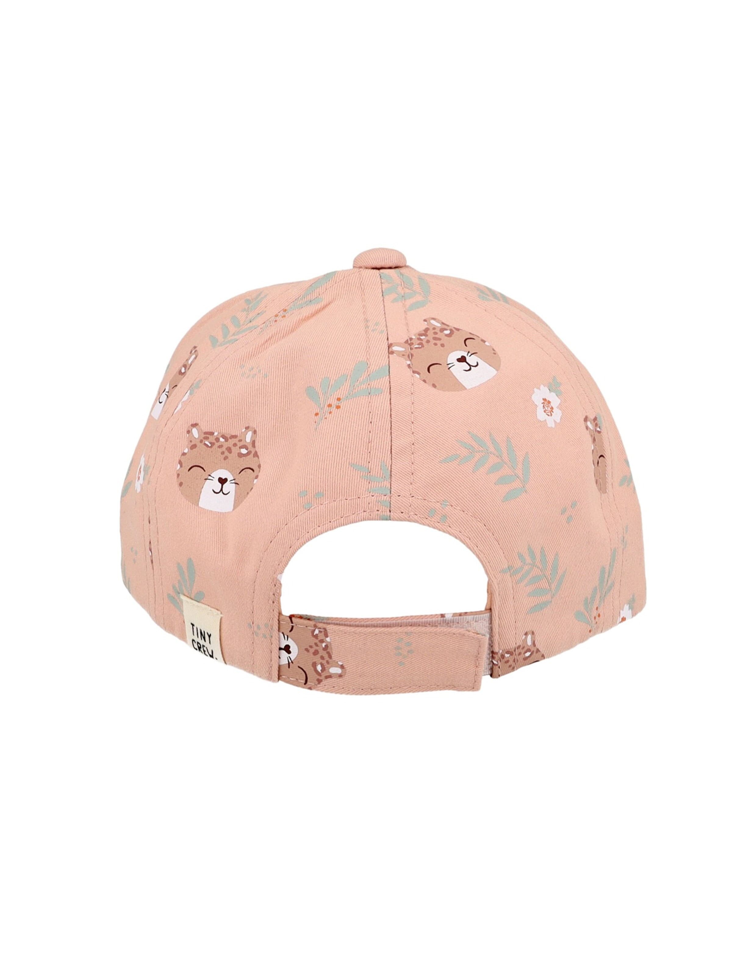 MAXIMO Hat 'MINI GIRL-Cap Tiger Klettverschluß' in Pink