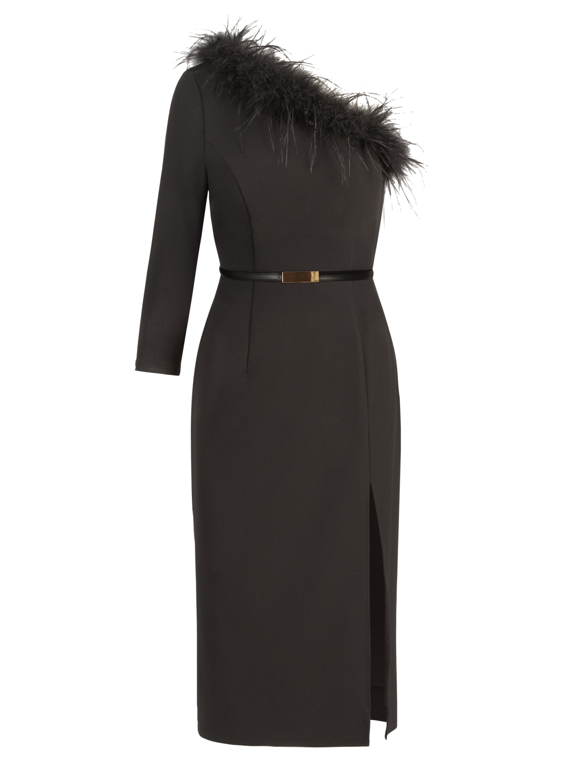 APART Kleid in Schwarz: Vorderseite