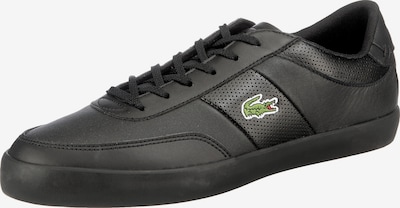 LACOSTE Sneaker 'Court-Master' in grün / schwarz / weiß, Produktansicht