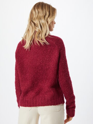 ONLY Пуловер 'Olivia' в червено