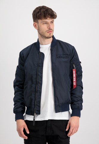 ALPHA INDUSTRIES Преходно яке в синьо: отпред