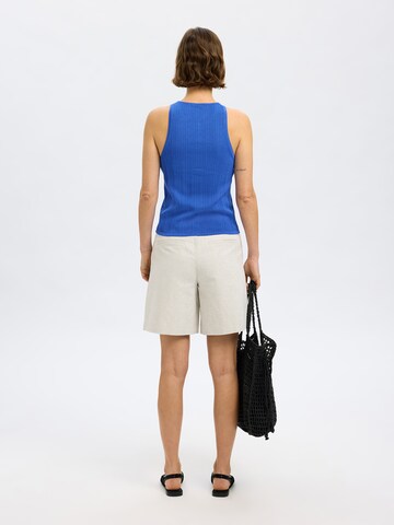 SELECTED FEMME Stricktop 'SLFTRIXIE' in Blau