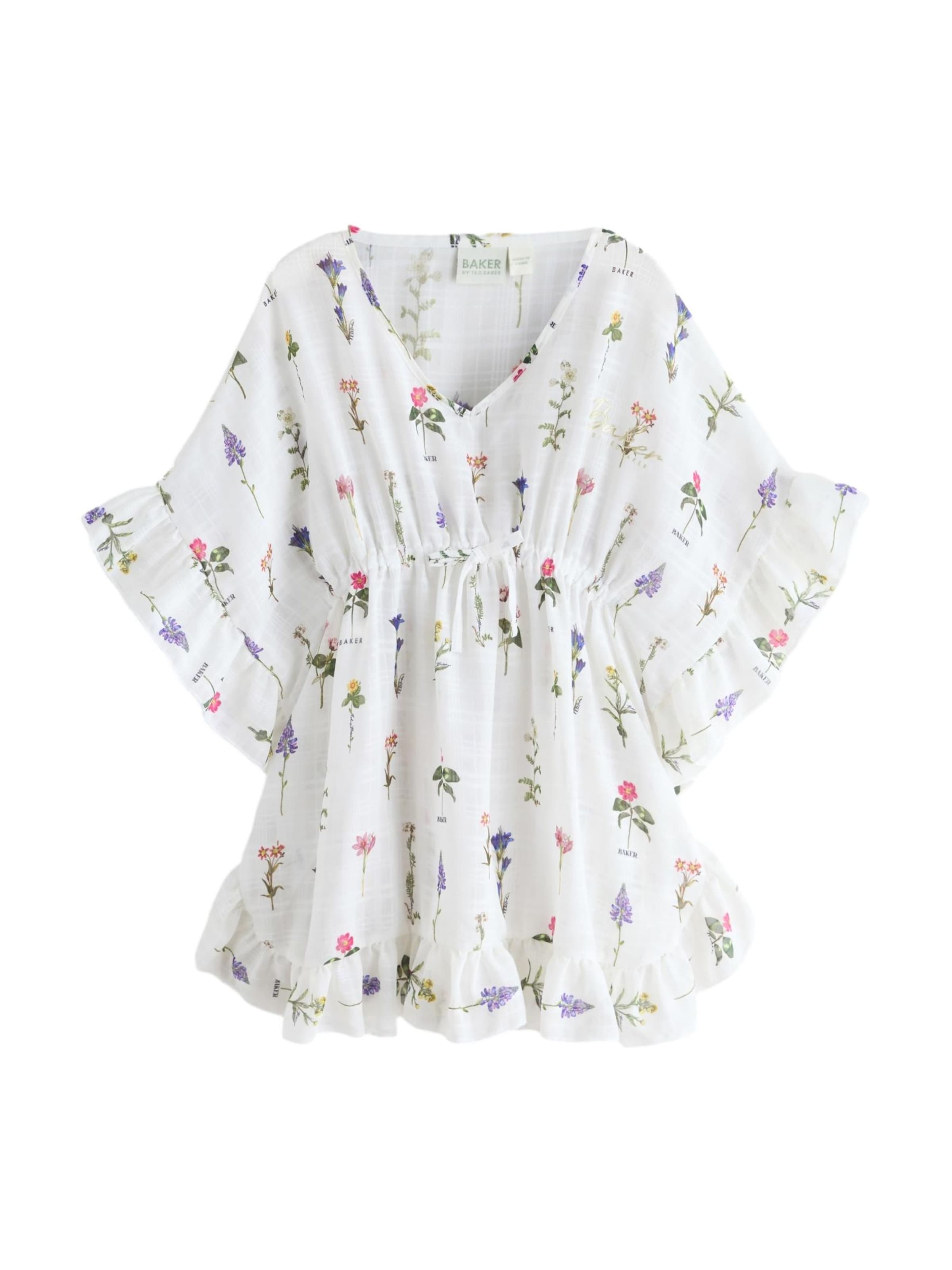 Baker by Ted Baker Jurk in Wit: voorkant