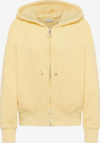 MUSTANG Sweatshirt 'Rochelle' in Yellow: front