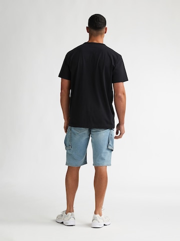 Petrol Industries - regular Pantalón vaquero cargo en azul