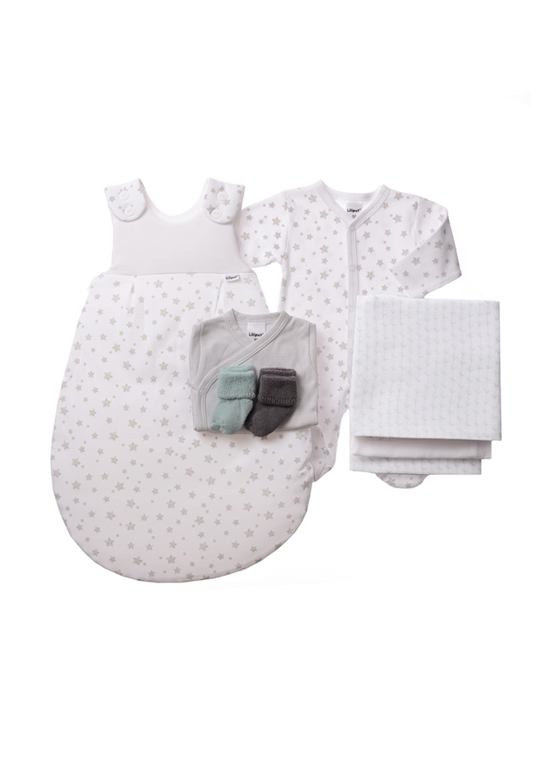 LILIPUT Underwear Set in White: front