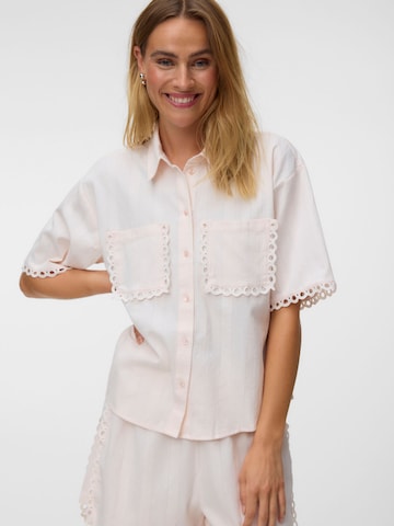 Camicia da donna 'VMLili' di VERO MODA in rosa: frontale