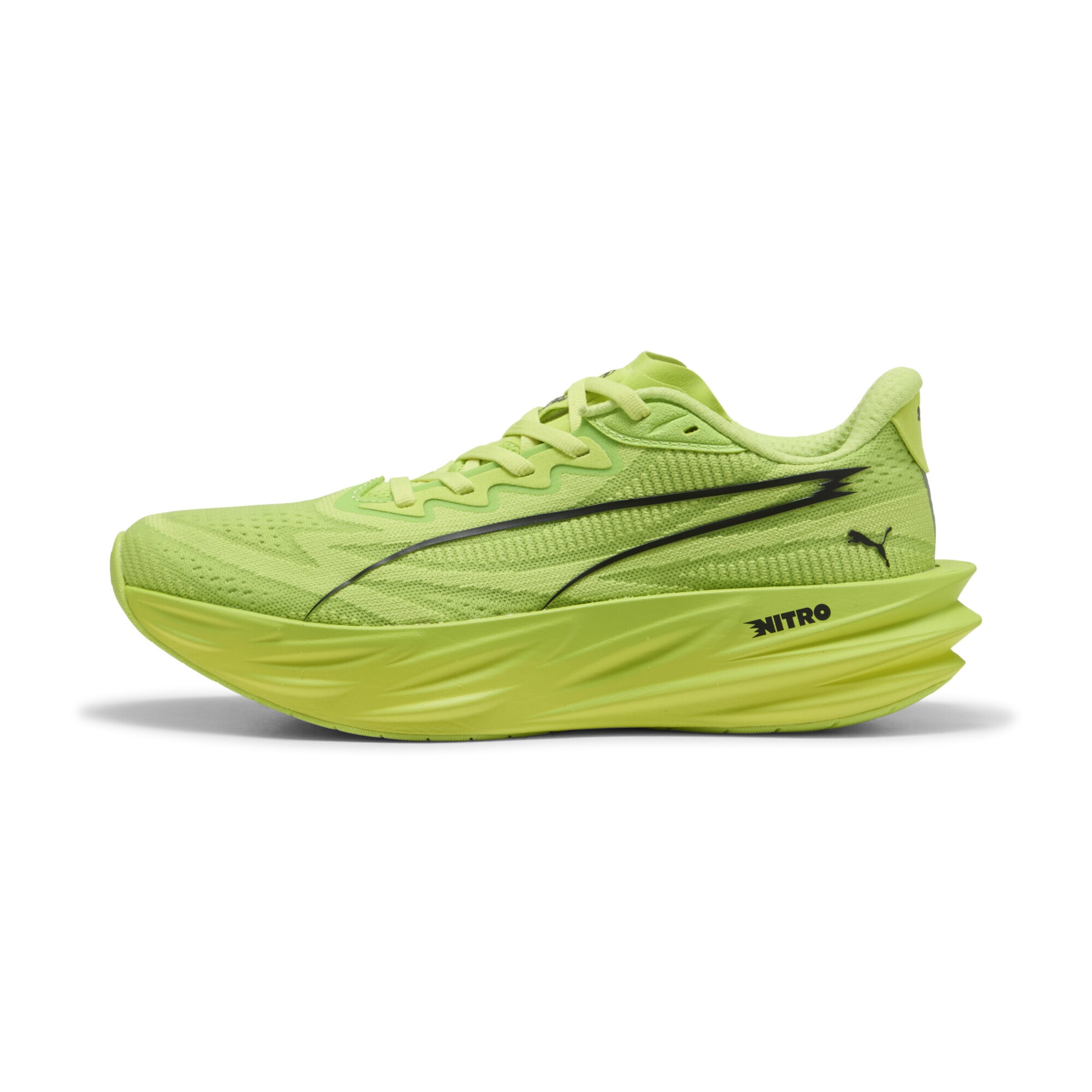 PUMA Running shoe 'Deviate Pure NITRO™' in Green: front