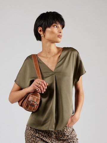 VILA - Blusa 'Ellette' en verde: frente