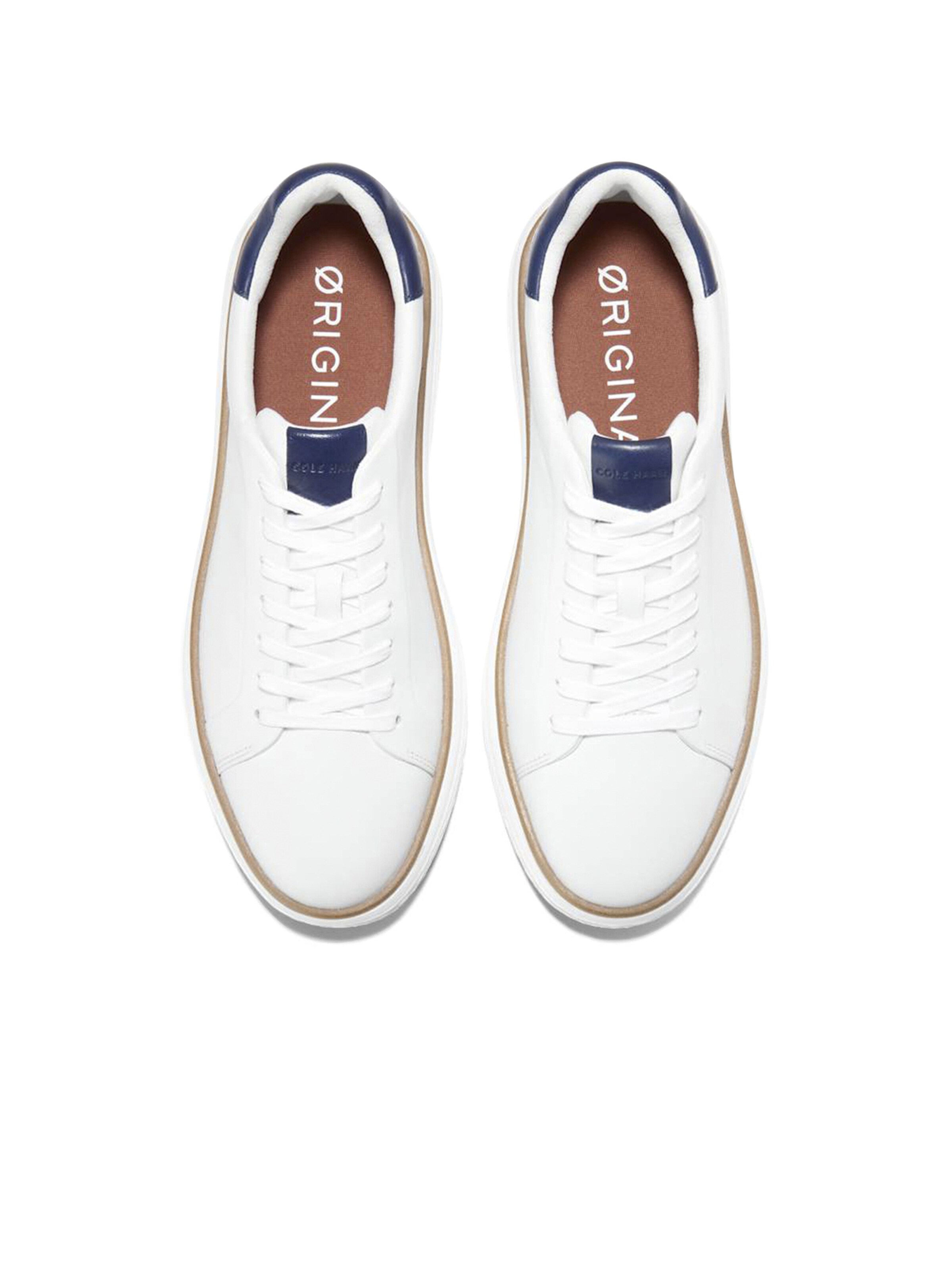 Chaussure à lacets 'GrandPrø Court Skyweave' Cole Haan en blanc