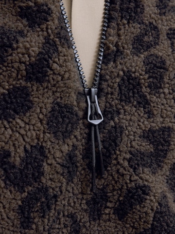 Pulover 'JORCHEETAH' de la JACK & JONES pe gri