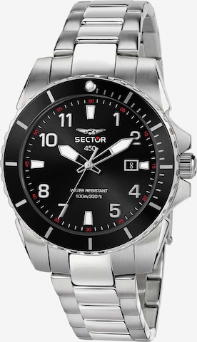 SECTOR Analog watch in Silver: front