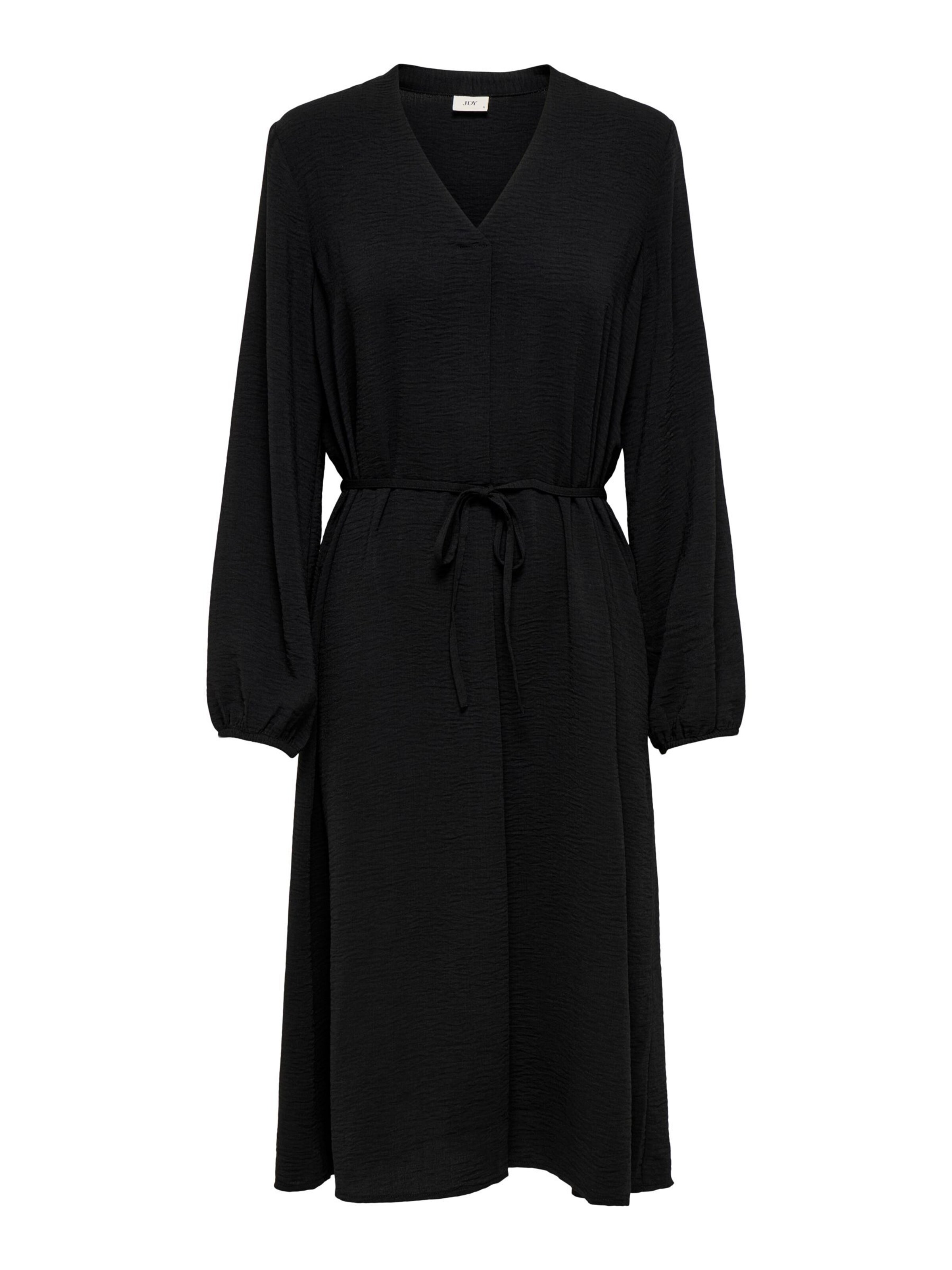 JDY Kleid 'JDYDivya' in Schwarz: Vorderseite