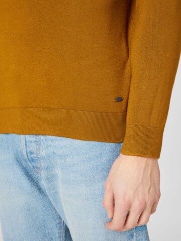 Petrol Industries Sweater in Brown