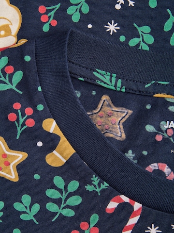 JACK & JONES Póló 'JJBell Xmas' - kék