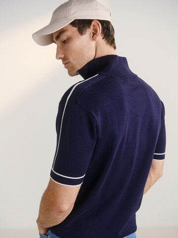 Guido Maria Kretschmer Men Sweater 'Francesco' in Blue