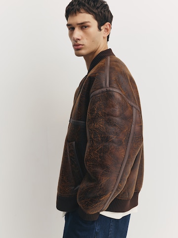 Veste mi-saison Pull&Bear en marron