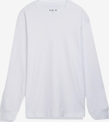 Sweat-shirt LTB Jeans en blanc : devant