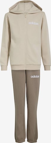 ADIDAS SPORTSWEAR Träningsdräkt i beige: framsida
