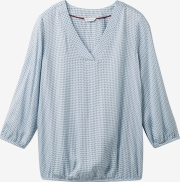 TOM TAILOR Bluse in Blau: predná strana