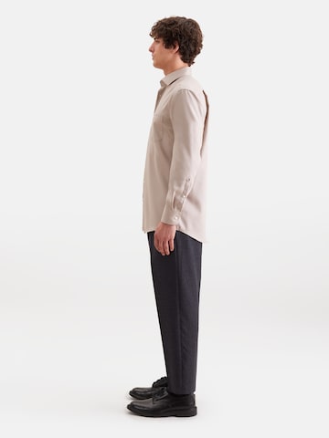 SEIDENSTICKER Regular Fit Hemd in Beige
