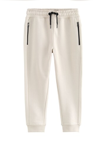 NextTapered Sportske hlače - bijela boja: prednji dio