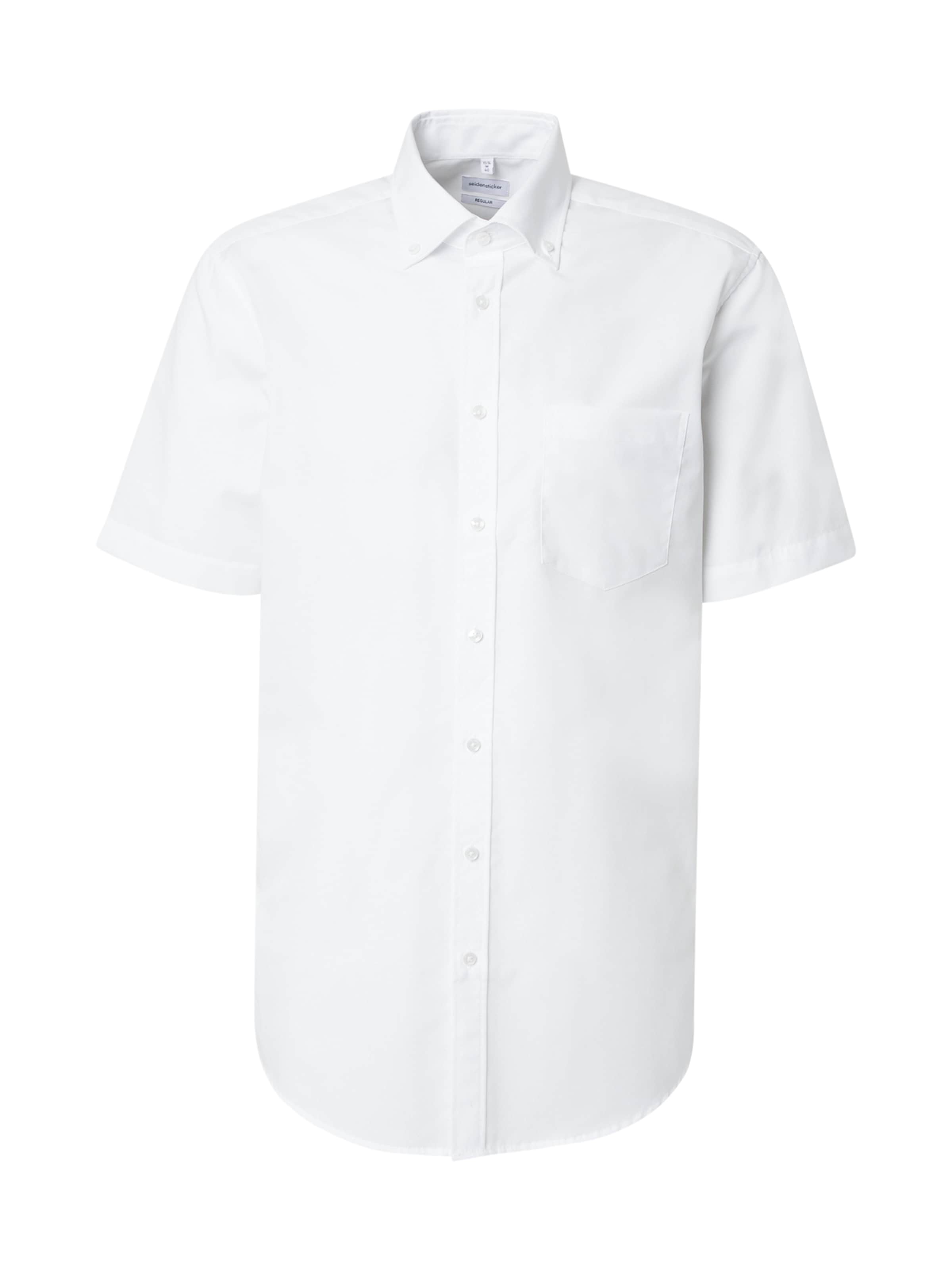 Regular fit Camicia 'Modern' di SEIDENSTICKER in bianco: frontale