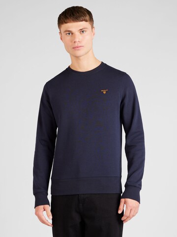 GANT Sweatshirt in Blau: Vorderseite