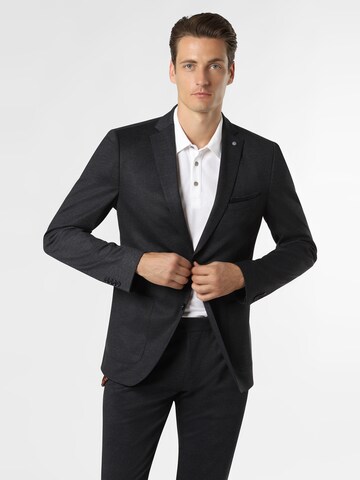 CG CLUB OF GENTS Slim fit Business Blazer 'Colin' in Black: front