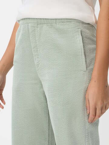 CAMEL ACTIVE Regular Cord Hose mit elastischem Bund in Grün