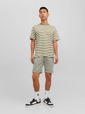 Regular Pantalon chino 'Fury' JACK & JONES en vert