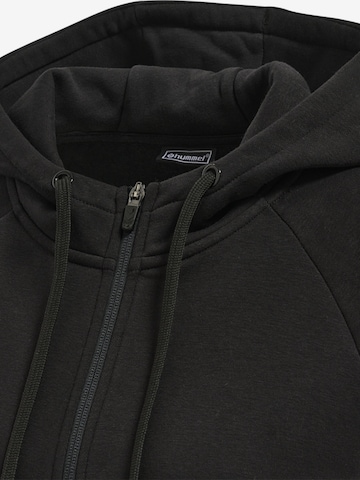 Hummel Zip-Up Hoodie in Black