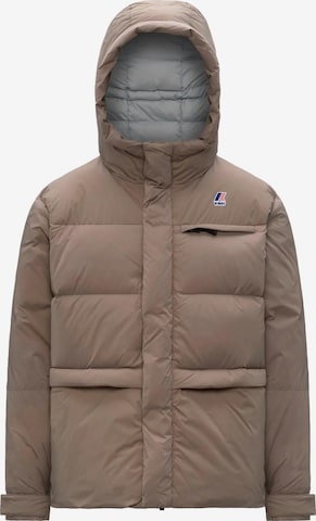 K-Way Winterjas 'LE VRAI 4.0 AURELE HEAVY WARM GIUBBINO' in Beige: voorkant