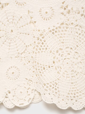 MANGO Top 'GARDEN' in Beige
