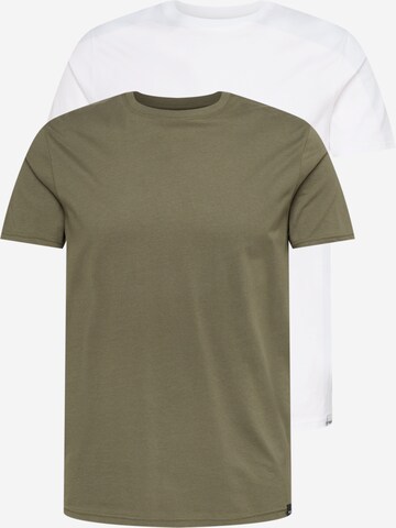 WRANGLER - Camiseta en verde: frente