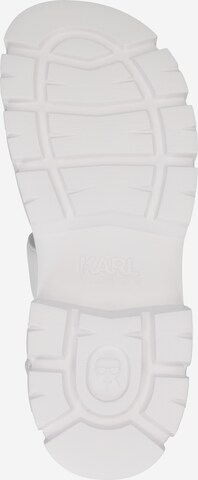 Karl Lagerfeld Sandals 'TREKKA' in White