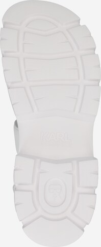 Karl Lagerfeld - Sandália 'TREKKA' em branco