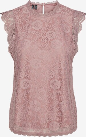 PIECES Blouse 'Olline' in Roze: voorkant