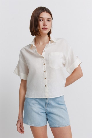 Springfield Bluse in Beige: Vorderseite