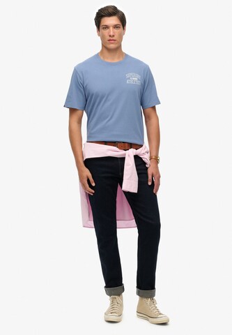 T-Shirt Superdry en bleu