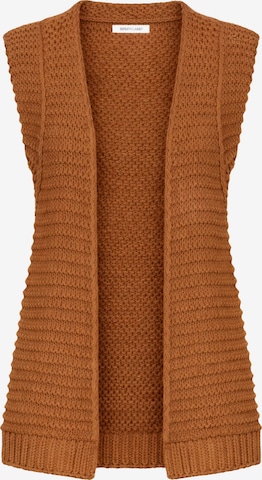 SASSYCLASSY Vest in Beige: front