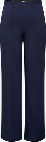 ONLY Trousers with creases 'ANSA' in Blue: front